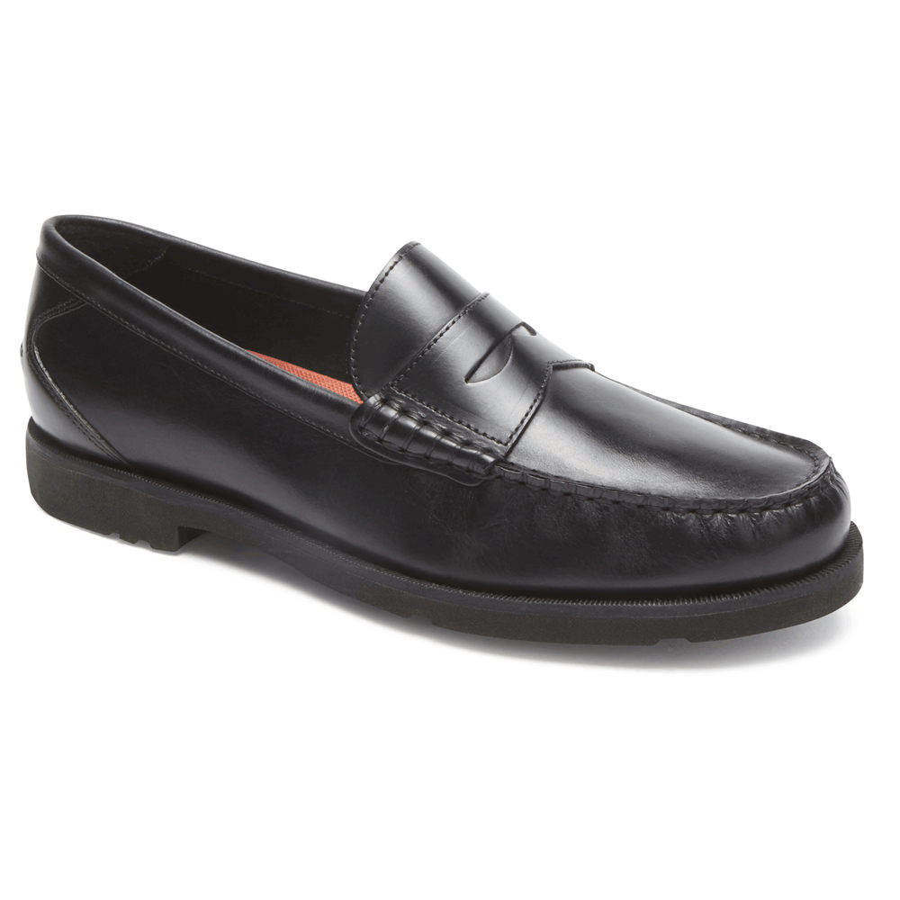 Rockport Loafers For Mens Black - Modern Prep Penny - AS9043821